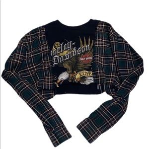 REWORKED HARLEY DAVIDSON FLANNEL